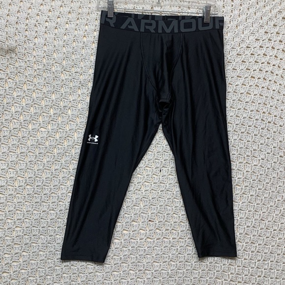 Under Armour Other - New Under Armour Leggings Boys Youth Sz YXL Polyester Elastane HeatGear Armour